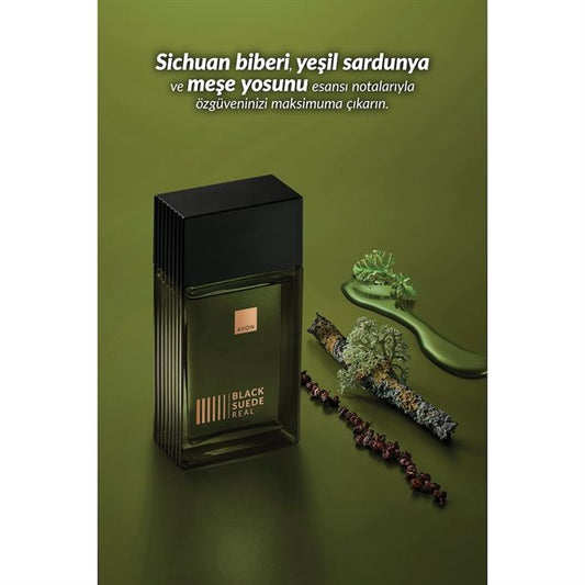 Black Suede Real Erkek Parfüm EDT 100ml (Seçili)