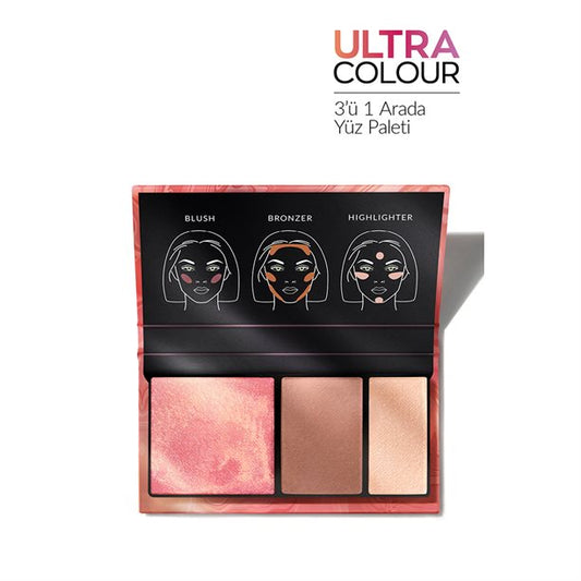 Avon Ultra Colour 3'ü 1 Arada Yüz Paleti